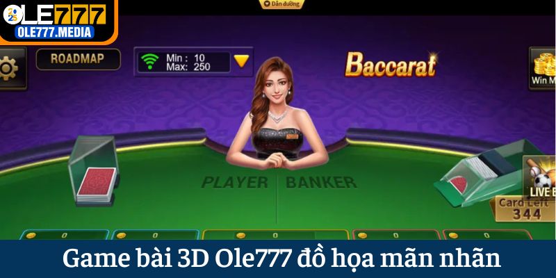 Game bài 3D đỉnh cao với đồ họa mãn nhãn