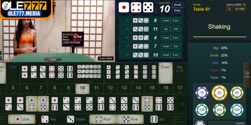 Đôi nét về Live Casino Ole777